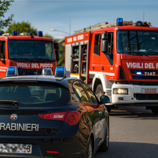 Dà in escandescenza in balcone: soccorso un uomo a Benna - foto di repertorio.