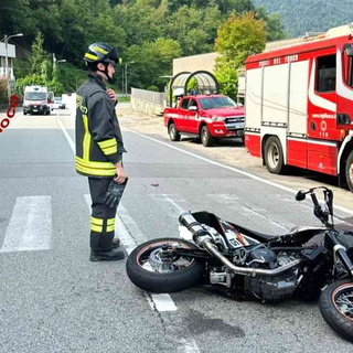 Motociclista perde il controllo a Campiglia Cervo: ferito ventunenne di Zumaglia - Foto di repertorio.