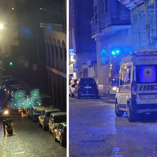 Biella, cade in casa nella notte: anziana soccorsa in via Dante Alighieri