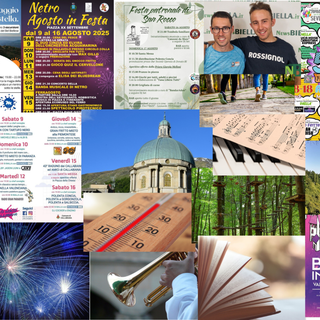 Tante cose da fare a Biella nel we del 15, 16 e 17 agosto