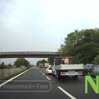 Incidente sulla superstrada: traffico rallentato all’uscita di Cossato FOTO Mattia Baù per newsbiella.it