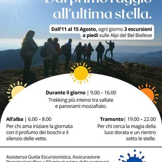 Ferragosto a passo lento: 5 giorni di trekking nel cuore del Biellese