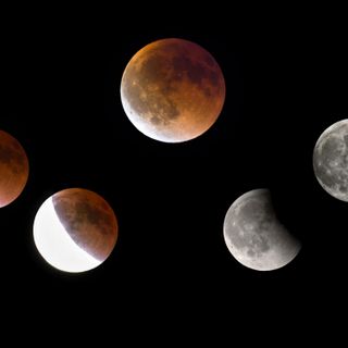 Eclissi totale di Luna: il Biellese assiste alla “Luna rossa” - Foto di Enrico Eletto