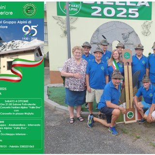 Gruppo Alpini Occhieppo Inferiore, 95° anniversario tra concerti, sfilata e messa solenne FOTO