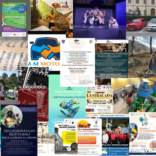 Tante cose da fare a Biella il we del 19, 20 e 21 settembre