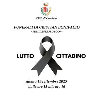 A Candelo un'ora di lutto cittadino per Cristian Bonifacio