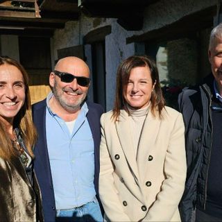 Placido Castaldi, si aprono le porte della sua casa: a Sordevolo anche il vicepresidente Chiorino (servizio di Mauro Benedetti per newsbiella.it)