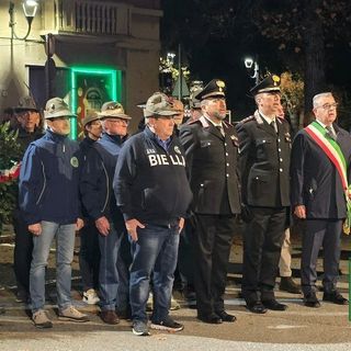 Celebrazioni del 4 Novembre a Cossato, Moggio: “Un invito alla memoria e alla responsabilità” (servizio di Catia Ciccarelli per newsbiella.it)