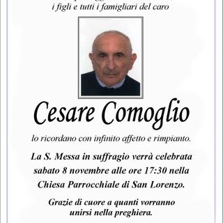 Cesare Comoglio - Anniversario