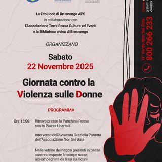 Brusnengo dice "no" alla violenza contro le donne