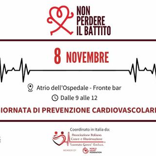 Giornata Mondiale per il Cuore, oggi all’Ospedale di Biella consigli utili per la salute