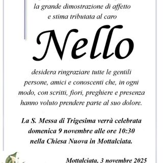 Nello - Ringraziamenti