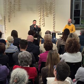 A Pettinengo il vernissage della mostra Davide Prevosto