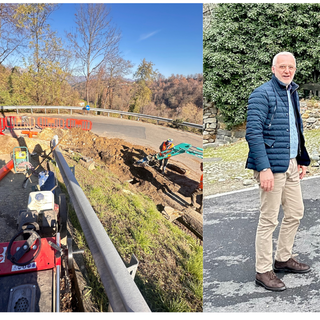 Strada Barazzetto–Vandorno: lavori in corso per il ripristino e la messa in sicurezza della sede stradale