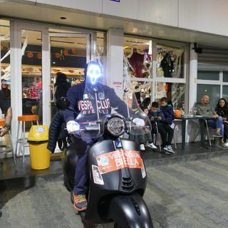 A Biella.....“Halloween in Vespa”!