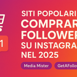 I siti più popolari del 2025 per comprare follower su Instagram