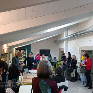 Biella inaugura la prima Portineria di comunità in un contesto artistico, all'Opificio dell'Arte foto Mattia Baù per newsbiella.it