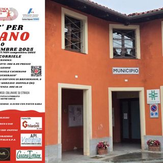 Running, "Su e Giù per Morzano”: appuntamento a Roppolo domenica 16 novembre