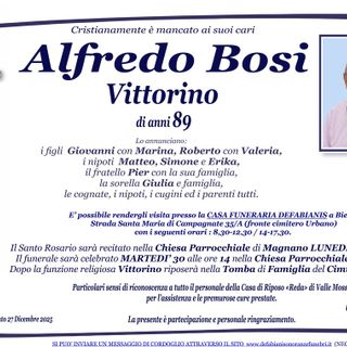 Alfredo Bosi Vittorino