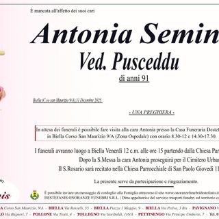 Antonia Seminara, ved. Pusceddu