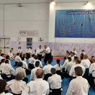 Aikido, ospite a Biella l'8° Dan Christian Tissier Shihan: circa cento i partecipanti