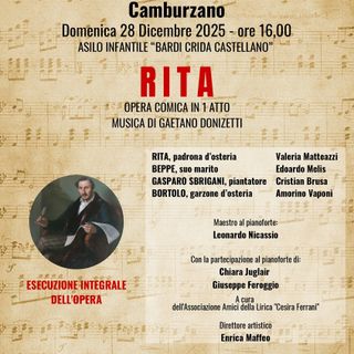 Camburzano: pomeriggio all’opera con l’Associazione Amici della Lirica “Cesira Ferrani”