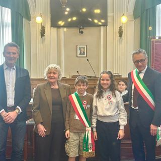 Palazzo Oropa: Carlo Quaglino e Kamila Tavares Vendraminetto presidente e vicepresidente del Consiglio Comunale delle Ragazze e dei Ragazzi