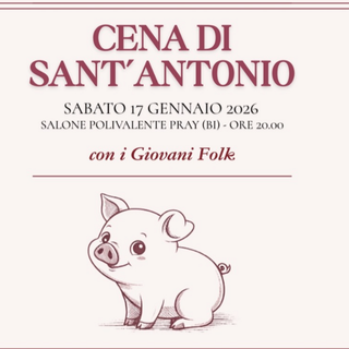 A Pray si festeggia il patrono, Sant'Antonio Abate