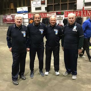 Nella foto, da sinistra:  Mauro Paqualcucco, Gerardo Smeraldo, Corrado Furlan, Enzo Pavignano