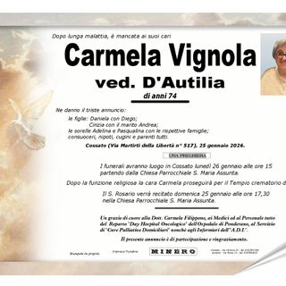 Carmela Vignola D'Autilia