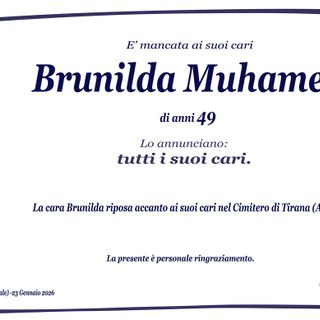 Brunilda Muhameti
