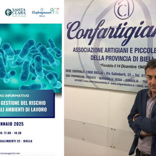 Rischio Legionella negli ambienti di lavoro, oggi un incontro a Biella