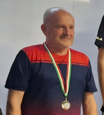 Maurizio Rondi, ottimo secondo nel torneo Over di Novara