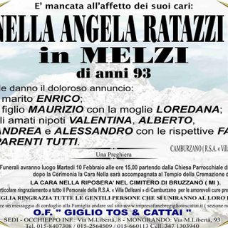 Nella Angela Ratazzi, in Melzi