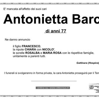 Antonietta Barcaro