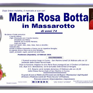 Maria Rosa Botto in Massarotto