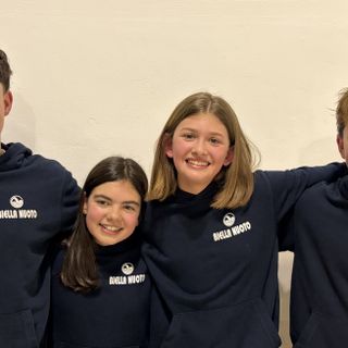 Biella Nuoto ASD, buona la prima al Grand Prix FIN, nella foto Versace, Piccolo, Martinotti, Buscaglia