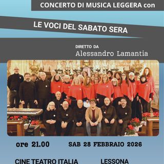 A Lessona "Le voci del Sabato Sera"