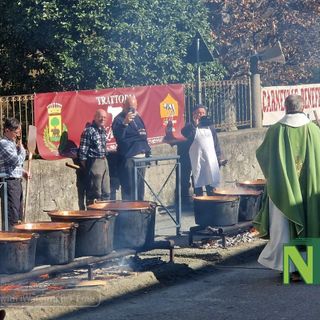 Biella, a Chiavazza cresce l'attesa per la Fagiolata (foto di Stefania Zorio per newsbiella.it)