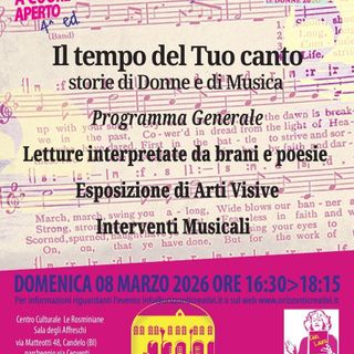 A mani nude e a cuore aperto, a Candelo un evento dedicato per l'8 Marzo