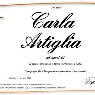 Carla Artiglia