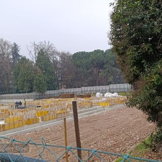 Nuova materna Cerruti, concessa la terza proroga: lavori in corso sulle strutture FOTO Mattia Baù per newsbiella.it