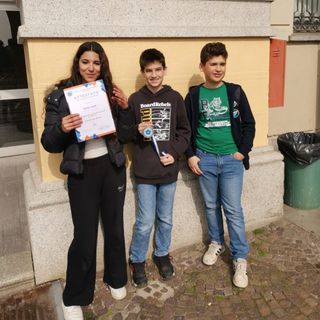 Gare Matematiche del Mediterraneo, Federico Rama delle medie di Biella Chiavazza sul podio della finale