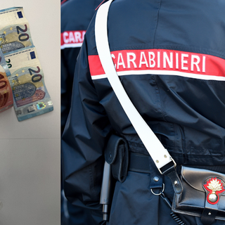 Biella, spaccia cocaina davanti ai Carabinieri: scattano denuncia e trasferimento