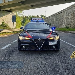 Auto fuori strada in direzione Vallemosso, foto archivio