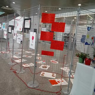 Fluire nel futuro, inaugurata in ospedale la mostra di AVIS Biella: una riflessione sul valore del dono