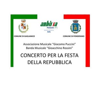 A Gaglianico le bande Puccini e Rossini in concerto per il 2 giugno