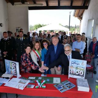 Gifflenga celebra 1100 anni di storia, presentato il francobollo commemorativo (servizio di Davide Finatti)