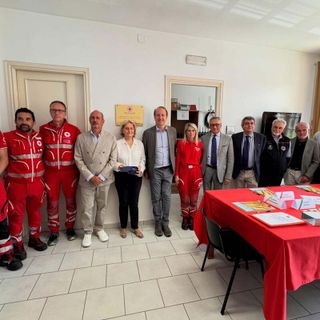 Croce Rossa Biella, la Sala Operativa intitolata a Giorgio Botto Poala - Foto dalla pagina Facebook Croce Rossa Italiana, Comitato di Biella