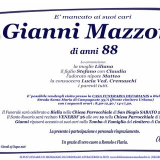 Gianni Mazzone